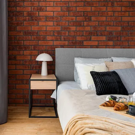 Superb Loft Studio In Charming Praga District, 300 M To Metro & 100 M To Tram, Balcony 公寓 华沙