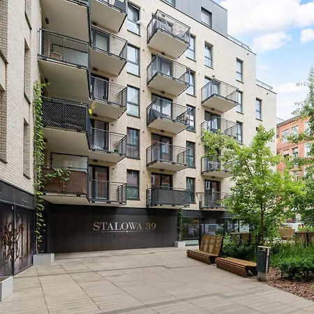 Superb Loft In Charming Praga District, 300 M To Metro & 100 M To Tram, Balcony * ורשה